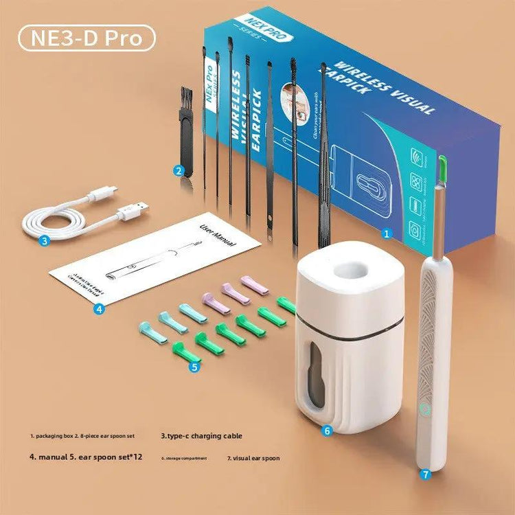 Visual Ear Scoop with HD Camera Top Shelf Find