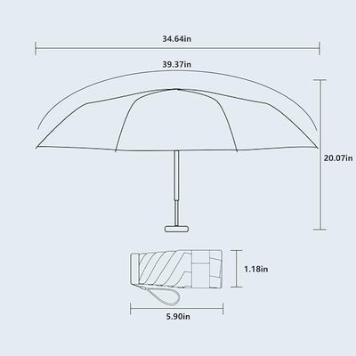 Mini Travel Sun Umbrella for Purse,Small Compact UV Umbrella Protection Sun,Lightweight Portable Parasol Umbrella Windproof for Women Men Kids