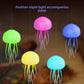 LED Jellyfish Lamp RGB Gradient Jelly Fish Light with Dancing Legs and Touch Sensor Rechargeable Cute Desk Lamp for Bedrooms, Living Room