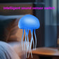 LED Jellyfish Lamp RGB Gradient Jelly Fish Light with Dancing Legs and Touch Sensor Rechargeable Cute Desk Lamp for Bedrooms, Living Room