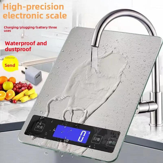 Stainless steel kitchen scale Top Shelf Find