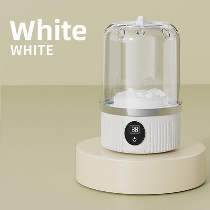 Portable Mini Folding Washing Machine with Blue Light Sterilization