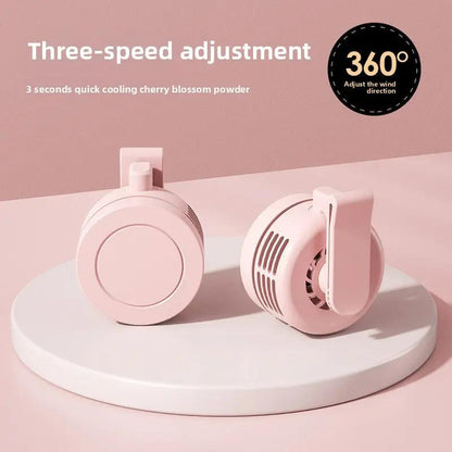 Portable USB Mini Fan with Clip and 3 Speed Settings Top Shelf Find