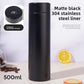 Smart insulated water bottle