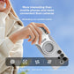 Mobile phone photography magnetic assist holder