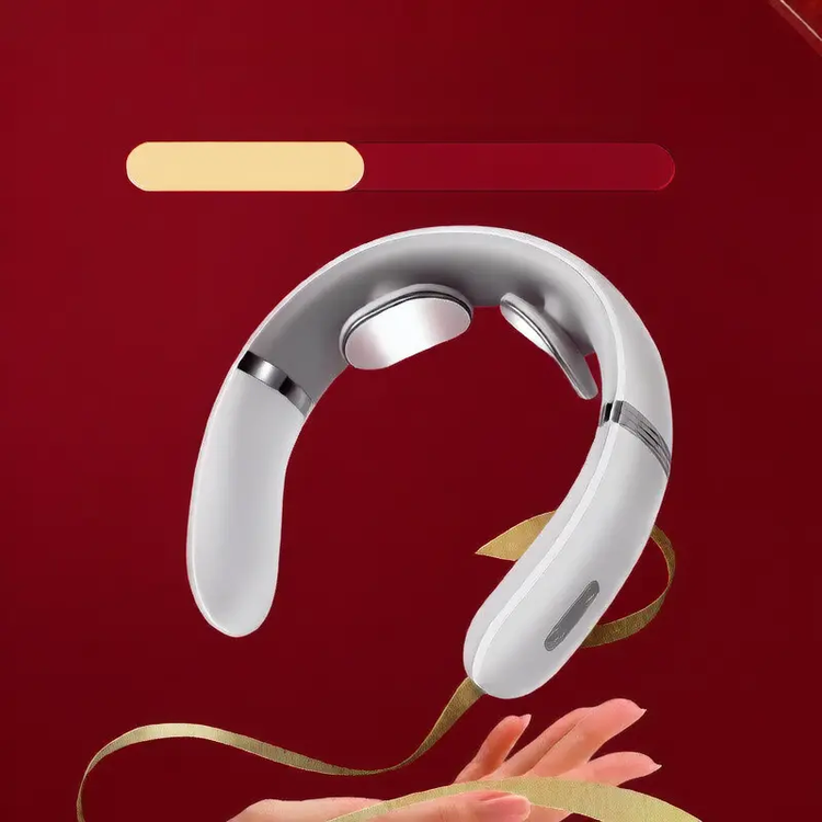 Electric Neck Massager with Heat and Pulse Therapy Top Shelf Find