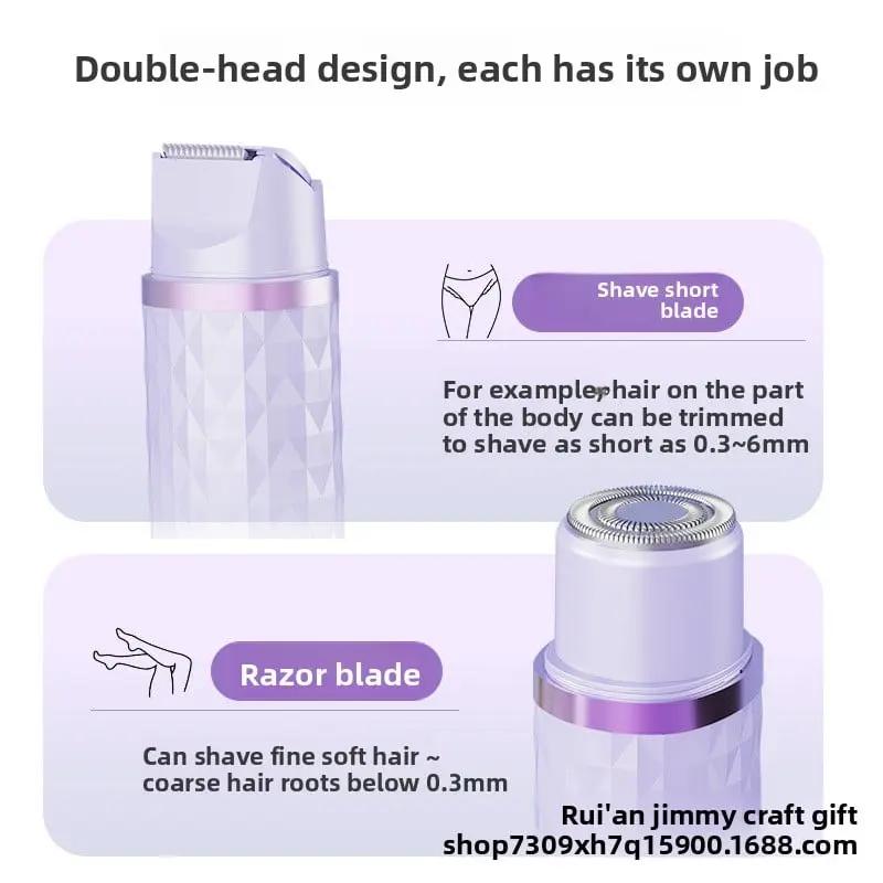 Portable electric double-head hair shaver Top Shelf Find