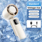 Semiconductor cooling handheld fan