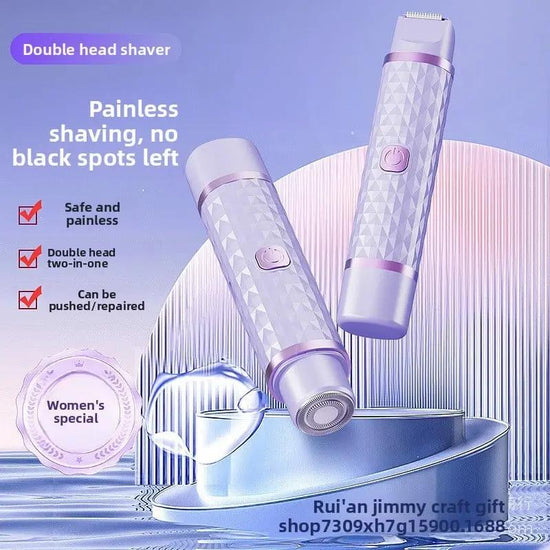 Portable electric double-head hair shaver Top Shelf Find
