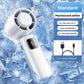 Semiconductor cooling handheld fan