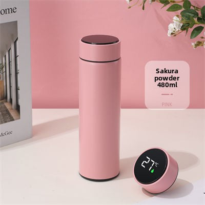 Stainless Steel Smart Thermos Cup
