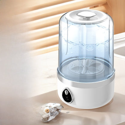 Portable Washing Machine,Wireless Mini Washer Deeply Cleans Small Laundry Items, Socks, Underwear, Baby Clothes,Small Washer Is Suitable for Solo Living, Apartments, Hotels, Travel, And Camping White