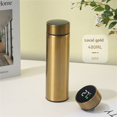 Stainless Steel Smart Thermos Cup