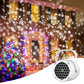 Christmas Projection Snowflake LED Decoration Light USB Powered Energy Efficient Plastic Material Non Smart Control Hanging Festive Projection Light