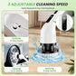 Multifunctional Electric Cleaning Brush Set - 9-in-1 Cordless with Rotatable Brush Heads for Bathroom Kitchen Windows Toilet - Rechargeable Dual Power Supply - Compact Household Cleaning Tool
