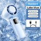 Semiconductor cooling handheld fan