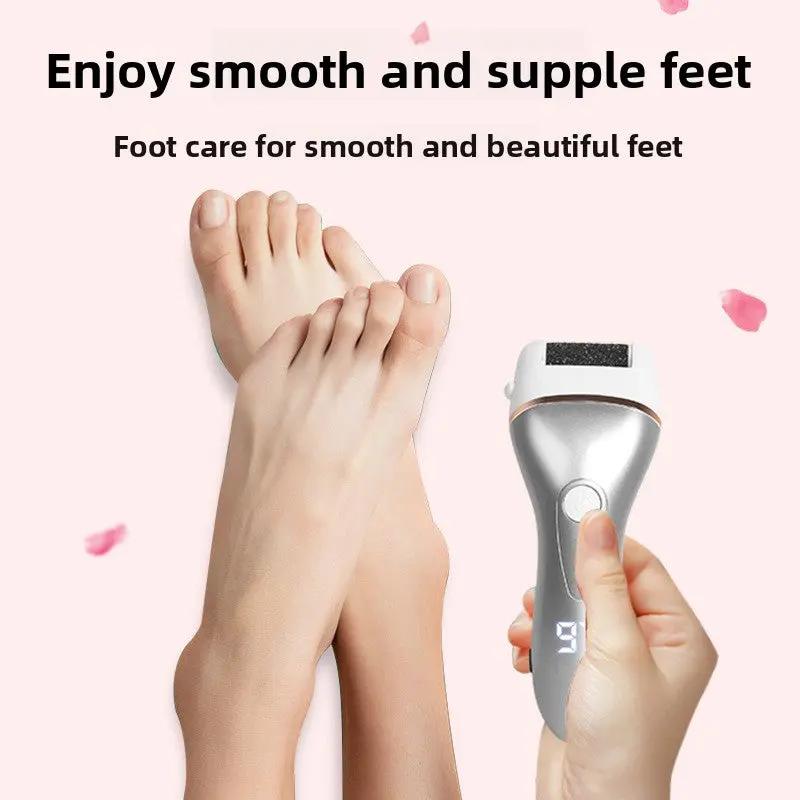 Rechargeable Electric Foot Grinder with 3 Grinding Heads Top Shelf Find