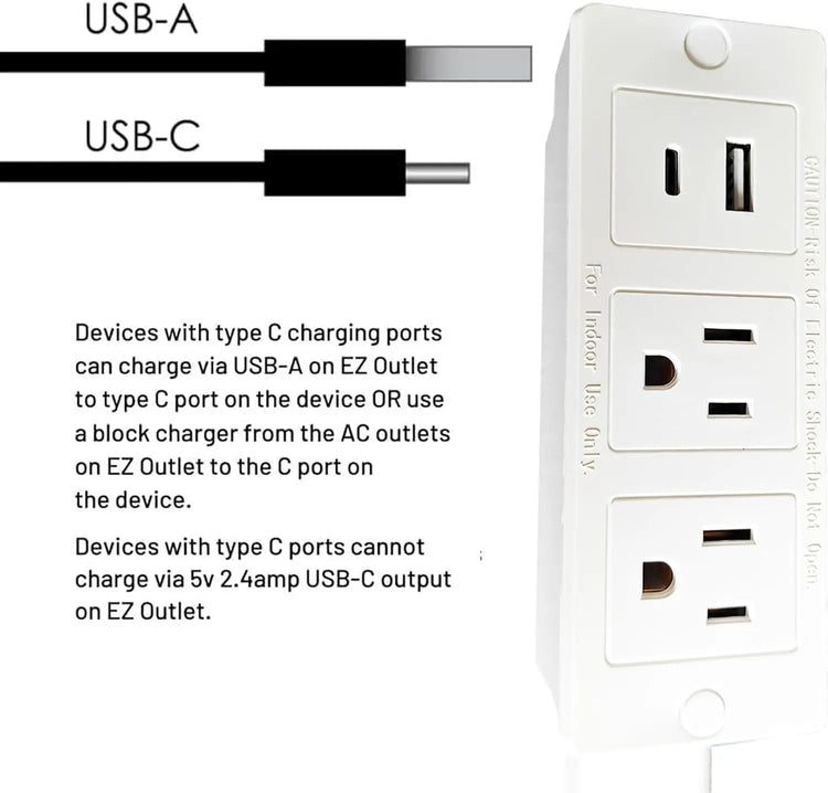 Electrical Outlet Extender Power Socket Multi-port Design Compact Size Universal Compatibility Safety Features US Standard Round New Model Round - Protection Top Shelf Find