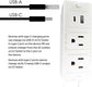 Electrical Outlet Extender Power Socket Multi-port Design Compact Size Universal Compatibility Safety Features US Standard Round New Model Round - Protection Top Shelf Find