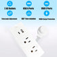 Electrical Outlet Extender Power Socket Multi-port Design Compact Size Universal Compatibility Safety Features US Standard Round New Model Round - Protection Top Shelf Find