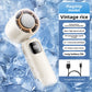 Semiconductor cooling handheld fan