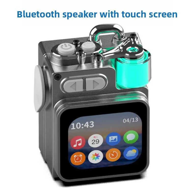 Touch-Screen Bluetooth Speaker Top Shelf Find