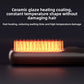 USB Rechargeable Ceramic Hair Straightener Comb