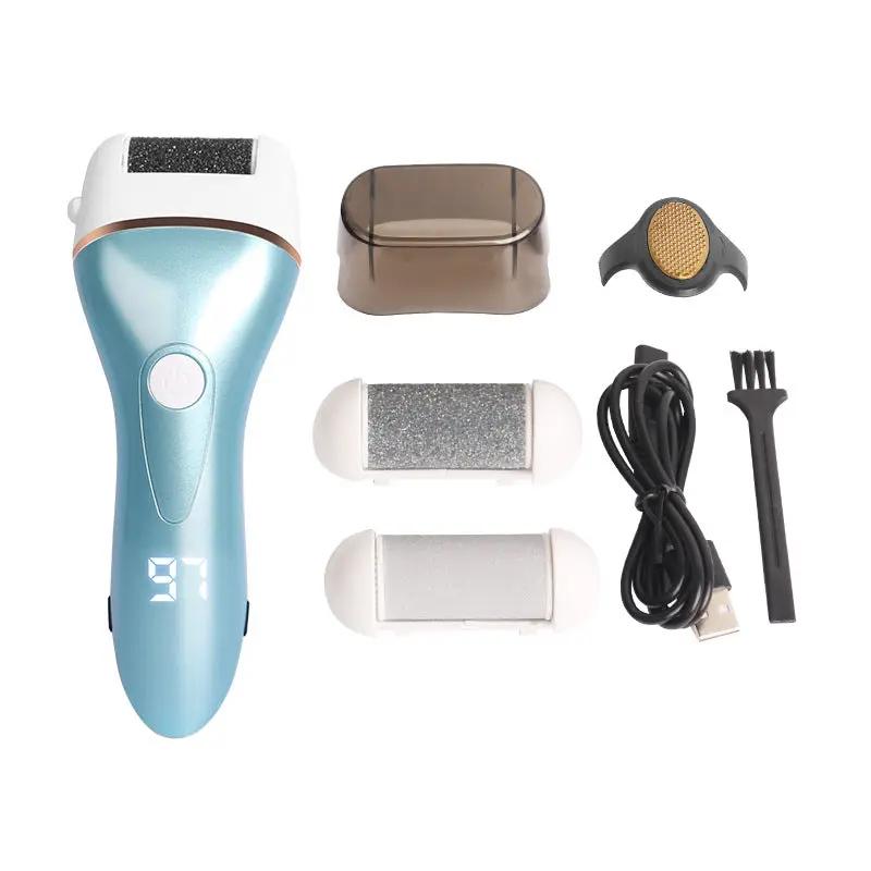 Rechargeable Electric Foot Grinder with 3 Grinding Heads Top Shelf Find