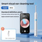 Visual ear-picking spoon