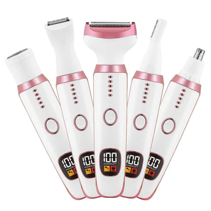 Four-in-One USB Rechargeable Electric Shaver Top Shelf Find