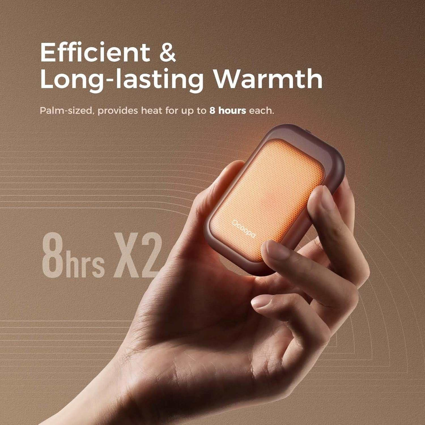 Magnetic Rechargeable Hand Warmers 2 Pack