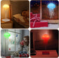 LED Jellyfish Lamp RGB Gradient Jelly Fish Light with Dancing Legs and Touch Sensor Rechargeable Cute Desk Lamp for Bedrooms, Living Room