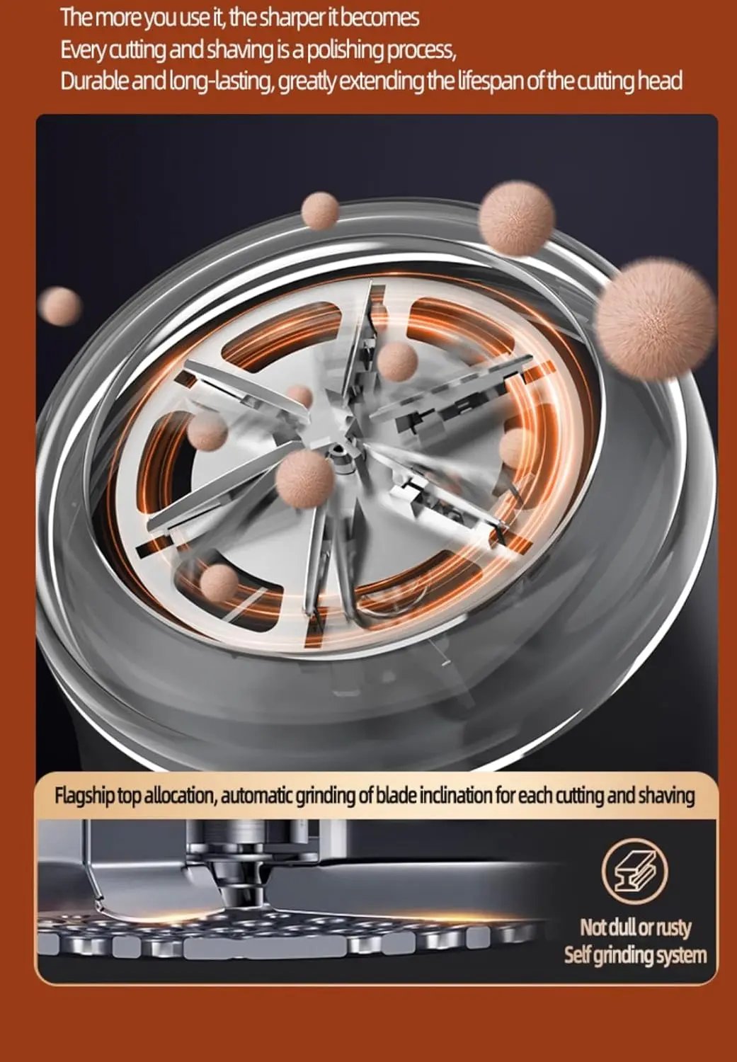 Smart Digital Display Hair Ball Trimmer Rechargeable USB Cordless Fabric Lint Remover in White or Grey Compact Lightweight Design with Clear Battery Level Display Top Shelf Find