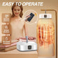 Travel Portable Dryer Foldable Household Compact PTC Heating Smart Drying Remote Control Energy Efficient for Home Dormitory Baby Clothes