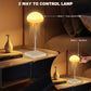 LED Jellyfish Lamp RGB Gradient Jelly Fish Light with Dancing Legs and Touch Sensor Rechargeable Cute Desk Lamp for Bedrooms, Living Room
