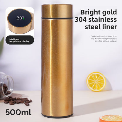 Smart insulated water bottle