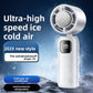 Semiconductor cooling handheld fan