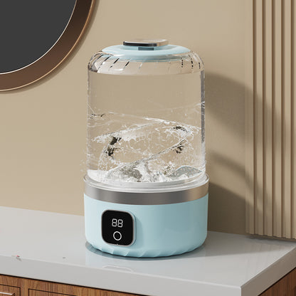 Portable Mini Folding Washing Machine with Blue Light Sterilization