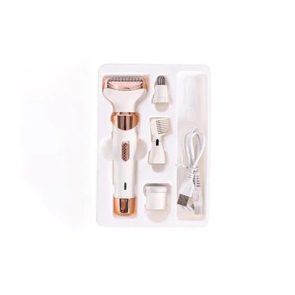 Four-in-One USB Rechargeable Electric Shaver Top Shelf Find