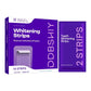 Brightening, cleaning and caring tooth strips