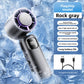 Semiconductor cooling handheld fan