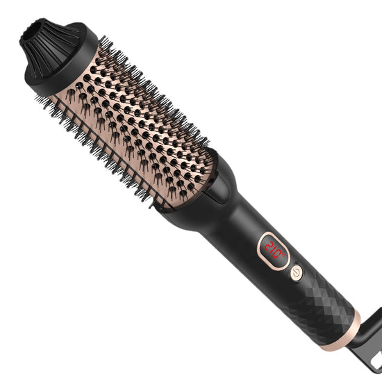 Automatic curling comb for wavy curls