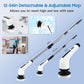 Electric multi-functional nine-in-one cleaning brush