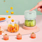 Garlic Chopper, Buildec 250ml Mini Grinder Portable Veggie Chopper Garlic Grinder Masher Onion Chopper Cordless Small Food Processor Mini for Ginger, Chili, Fruit, Meat
