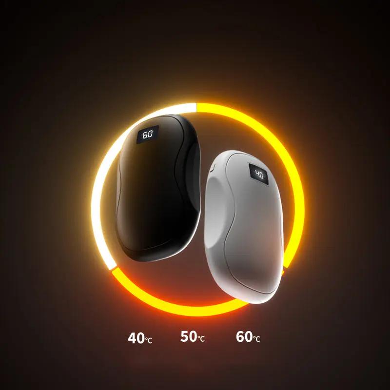 Blue Whale Hi Mini Digital USB Hand Warmer N10 with Magnetic Detachable Design 4000mAh-6000mAh Power Bank Portable Heating 260g Top Shelf Find