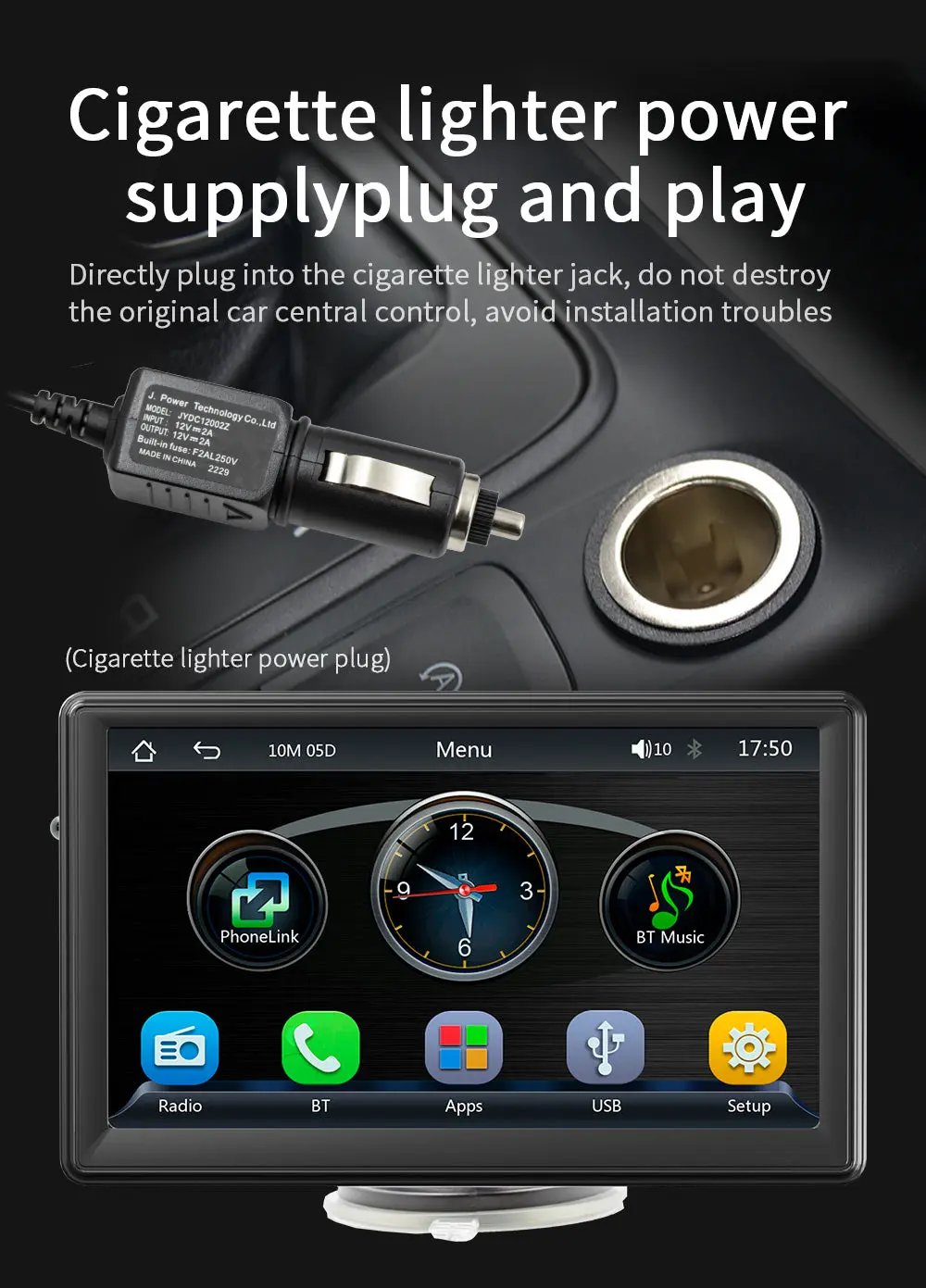 7-inch portable car Bluetooth player Top Shelf Find