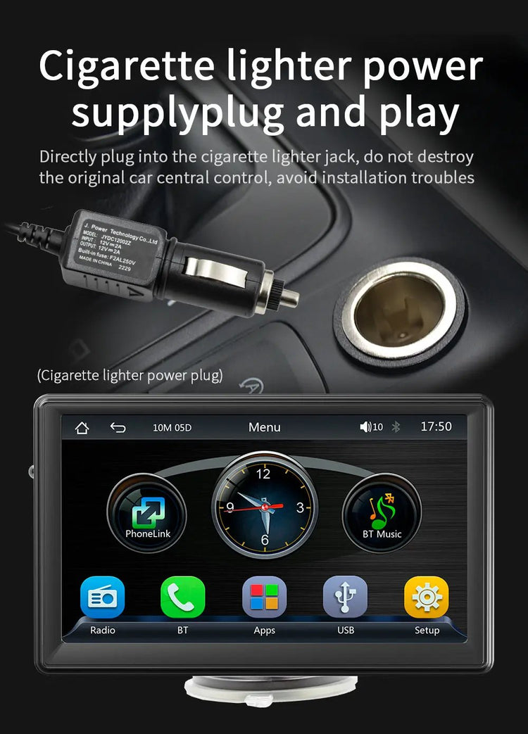 7-inch portable car Bluetooth player Top Shelf Find