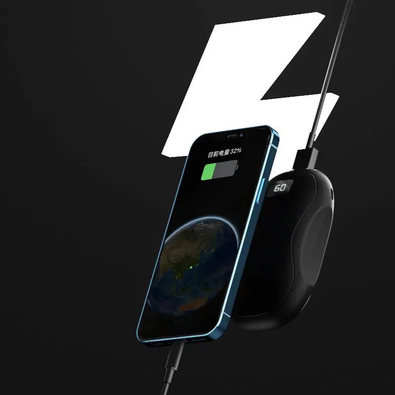 Blue Whale Hi Mini Digital USB Hand Warmer N10 with Magnetic Detachable Design 4000mAh-6000mAh Power Bank Portable Heating 260g Top Shelf Find