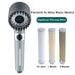 Shower head with water heater