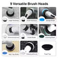 Multifunctional Electric Cleaning Brush Set - 9-in-1 Cordless with Rotatable Brush Heads for Bathroom Kitchen Windows Toilet - Rechargeable Dual Power Supply - Compact Household Cleaning Tool